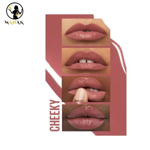 رژ لب مایع براق میبلین سوپر استی مدل VINYL INK شماره 35 رنگ CHEEKY