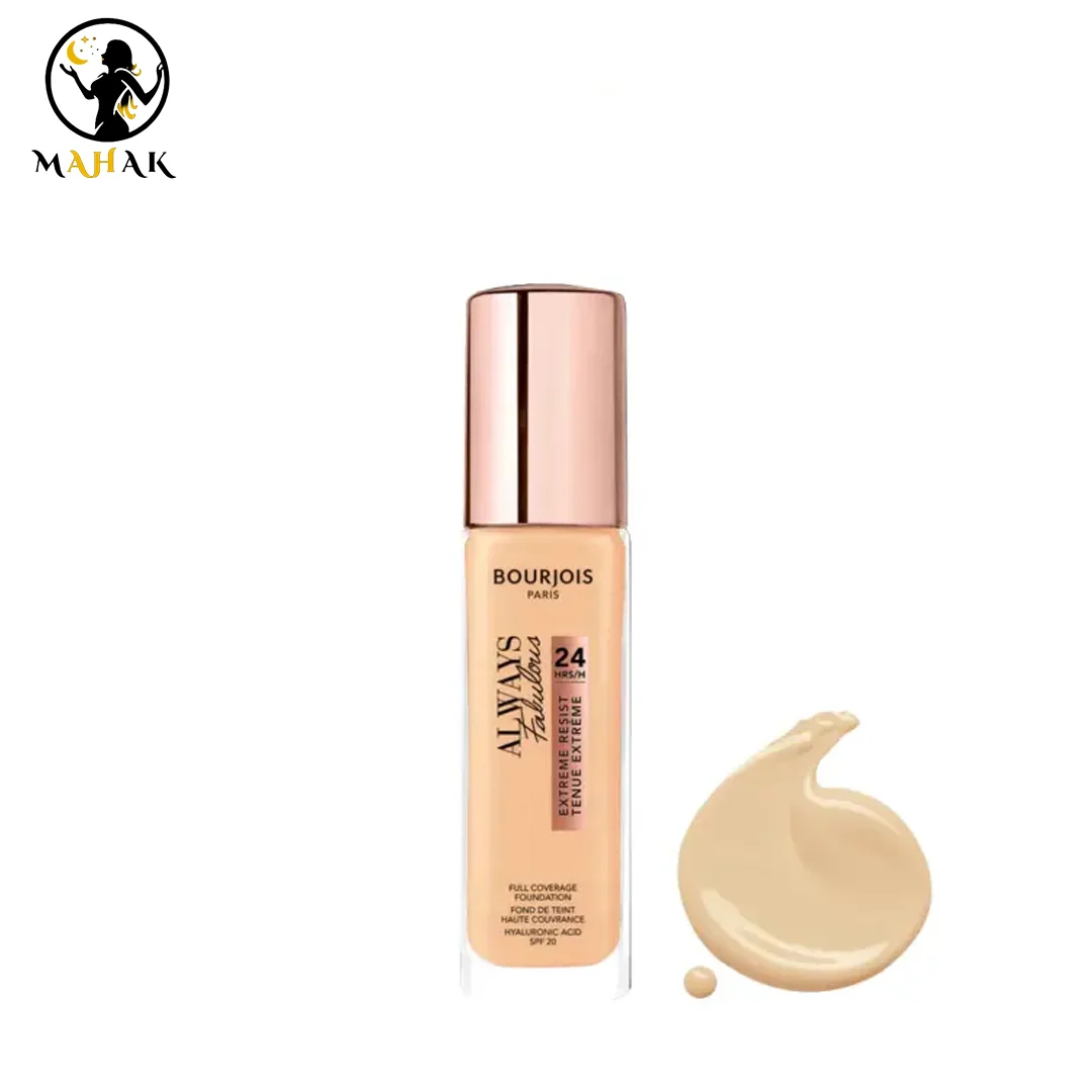 کرم پودر بورژوا مدل ALWAYS شماره 110 رنگ LIGHT VANILLA حجم 30 میل